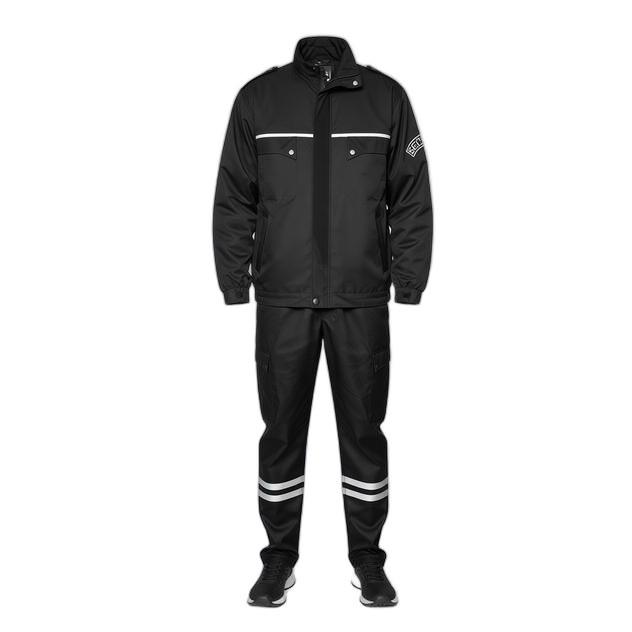 Tenue d'Agent de Sécurité Noire